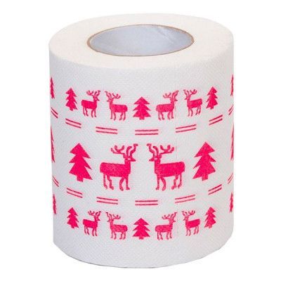 Toalettpapper med Julmotiv