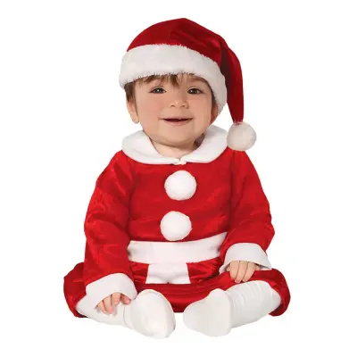 Tomte Bebis Maskeraddräkt - 6-12 månader