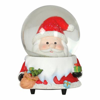 Tomte Dekorationskula med Musik