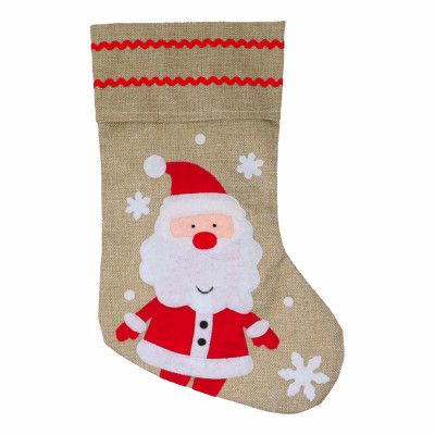 Tomte Julstrumpa Jute