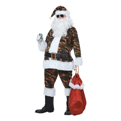 Kamouflage Tomtedräkt - Small/Medium