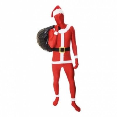 Morphsuit Tomte Maskeraddräkt