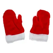 Röda Tomtevantar - One size