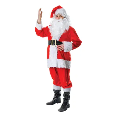 Tomtedräkt med Fluff - One size