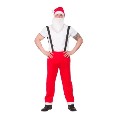 Tomtedräkt med Hängslen - One size