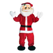 Tomte Maskot Deluxe Maskeraddräkt - One size