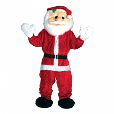 Tomte Maskot Deluxe Maskeraddräkt - One size