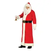 Tomterock med Skägg Tomtedräkt - One size