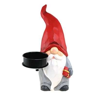 Tomte med Marschallhållare - 43 cm