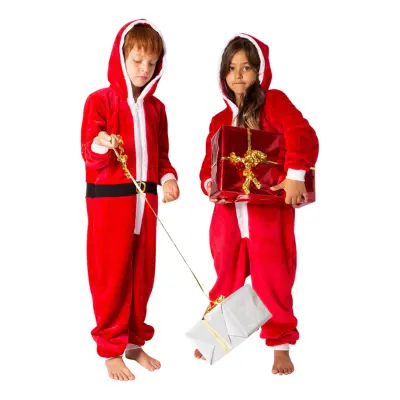 Tomte Onesie Barn - 10-12 år (146/152)