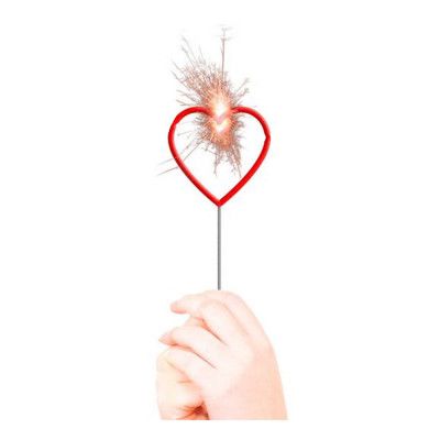 Tomtebloss Rött Hjärta