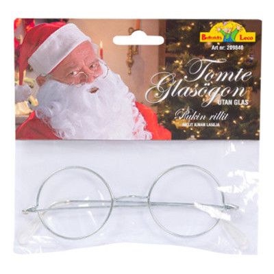 Tomteglasögon utan Glas
