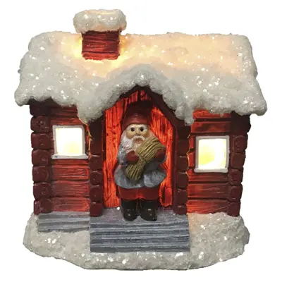 Tomtehus med LED