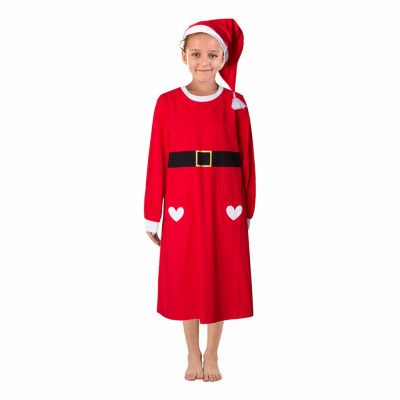 Tomteklänning för Barn Deluxe - 98-104