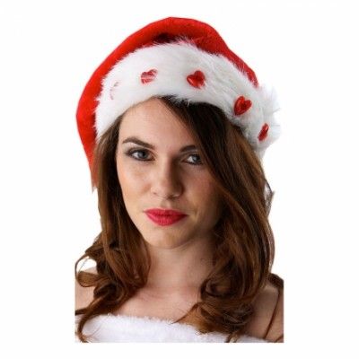 Tomteluva med Blinkande Hjärtan - One size