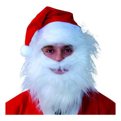 Tomteluva med Skägg Flamsäker - One size
