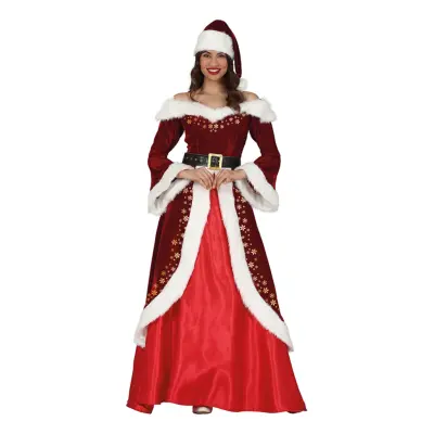 Tomtemor Lång Klänning Maskeraddräkt - Small