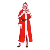 Tomtemor med Cape Maskeraddräkt - One size