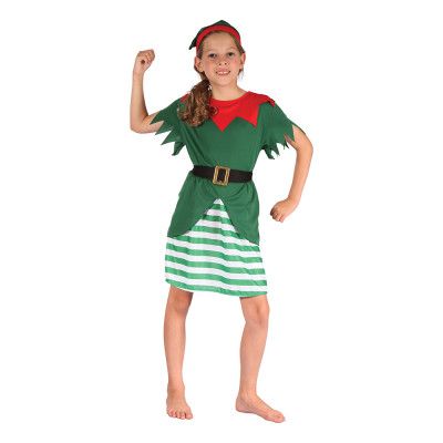 Tomtenisse Flicka Maskeraddräkt - Medium