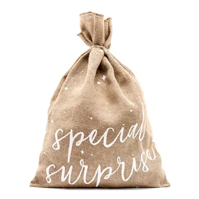 Tomtesäck i Jute Special Surprice - 1-pack