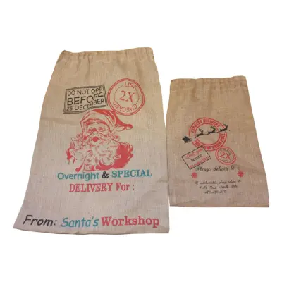 Tomtesäck Jute - Stor