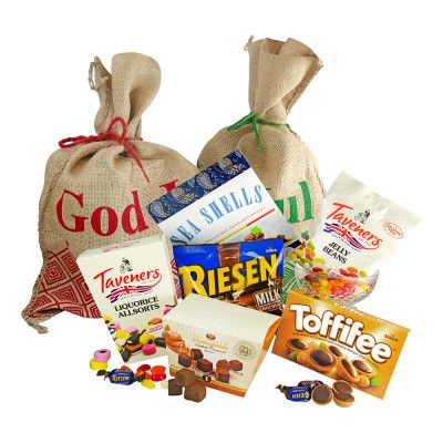 Tomtesäck med Godis