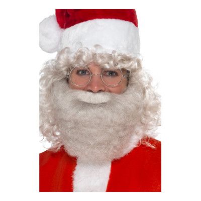 Tomteskägg Deluxe Pärlgrå - One size