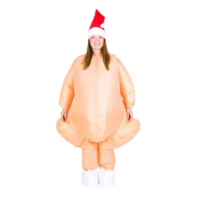 Uppblåsbar Kalkon Maskeraddräkt - One size