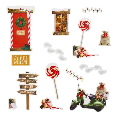 Väggdekoration Nissedörr