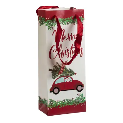 Vinpåse Julbil - 1-pack