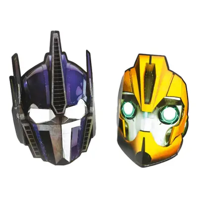 Pappmasker Transformers 2 - 6-pack