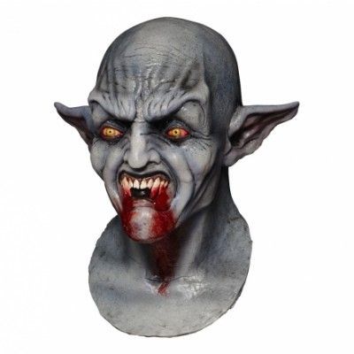 Blodtörstig Vampyr Latexmask