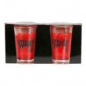 Blood Shot Shotglas - 2-pack