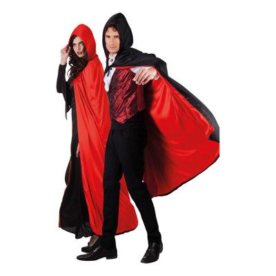 Cape Twilight Svart/Röd - One size