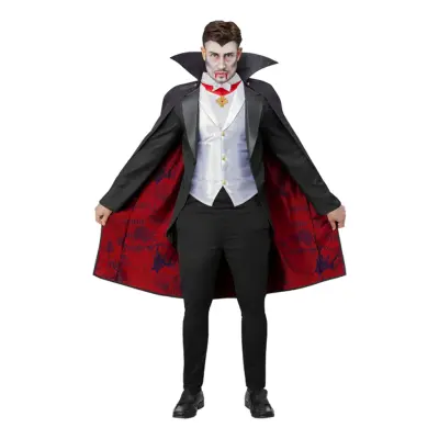 Dracula Klassisk Maskeraddräkt - Large
