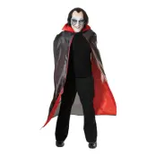 Draculacape med Rött foder - One size