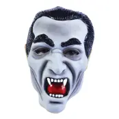 Draculamask med Vampyrtänder - One size