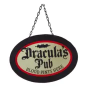 Drakulas Pubskylt med LED