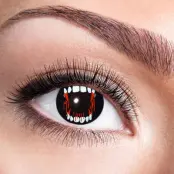 Färgade linser Vampire Fang