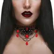 Face Jewels Gothic