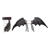 Fladdermusvingar Svart
