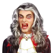 Grå Vampyrperuk - One size