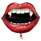 Heliumballong vampyrmun