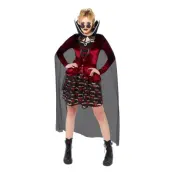 Midnatt Vampyra Maskeraddräkt - Medium/Large