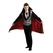 Midnatts Vampyr Maskeraddräkt - One size