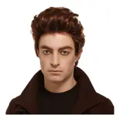 Modern Vampyr Brun Peruk