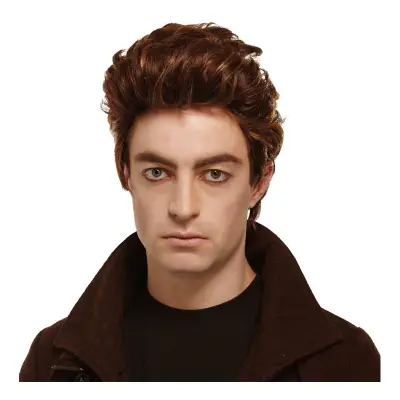 Modern Vampyr Brun Peruk