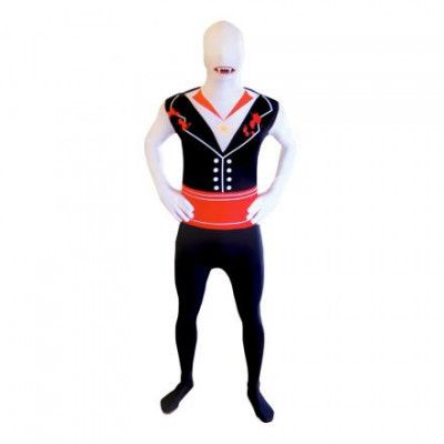 Morphsuit Vampyr Maskeraddräkt
