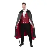 Röd Vampyr Maskeraddräkt