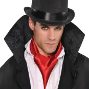 Röd Vampyrscarf - One size